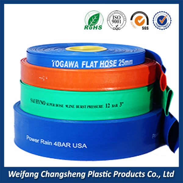 pvc layflat flexible water pipe